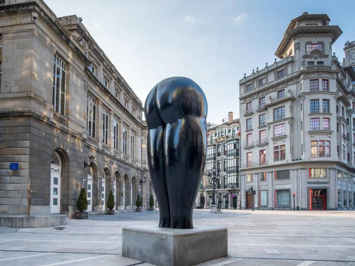 Apartamento Buenavista En Oviedo Bagian luar foto